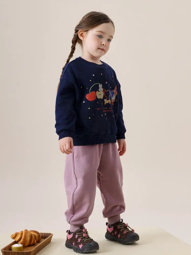 -ベーシックスウェットジョガーパンツ【mh0011301】 - mamahalo shop - ロングパンツ・スウェットパンツ -  べビー服 - 子供服 - 男の子 - 女の子