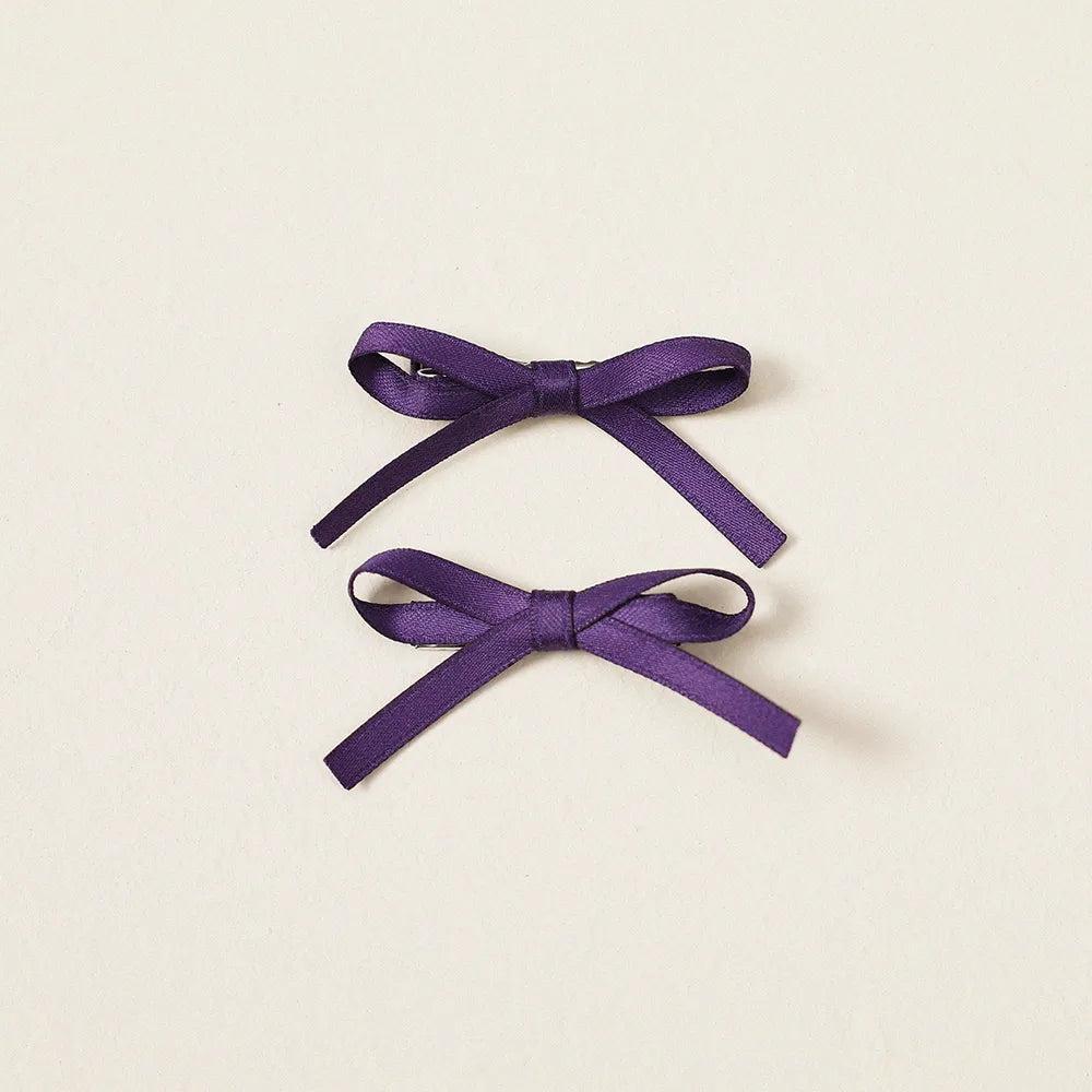 -ヘアアクセサリー ガールズリボンヘアピン前髪クリップ【mh0011287】 - mamahalo shop - ヘアアクセサリー -  べビー服 - 子供服 - 男の子 - 女の子