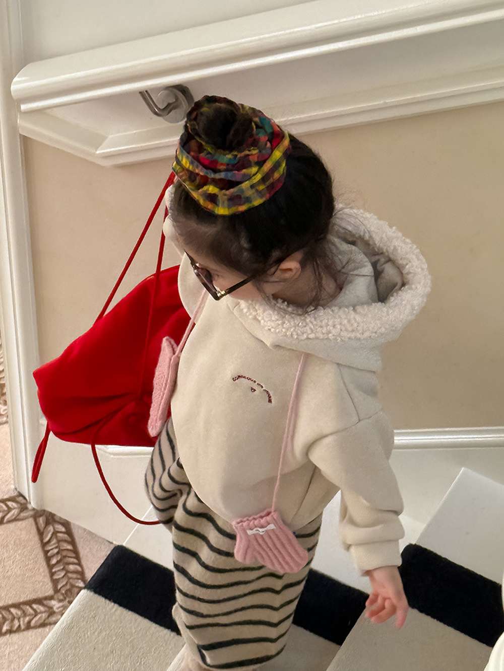 長袖スウェットパーカー 裏起毛 もこもこフード付 長袖フーディー 【mh0011457】