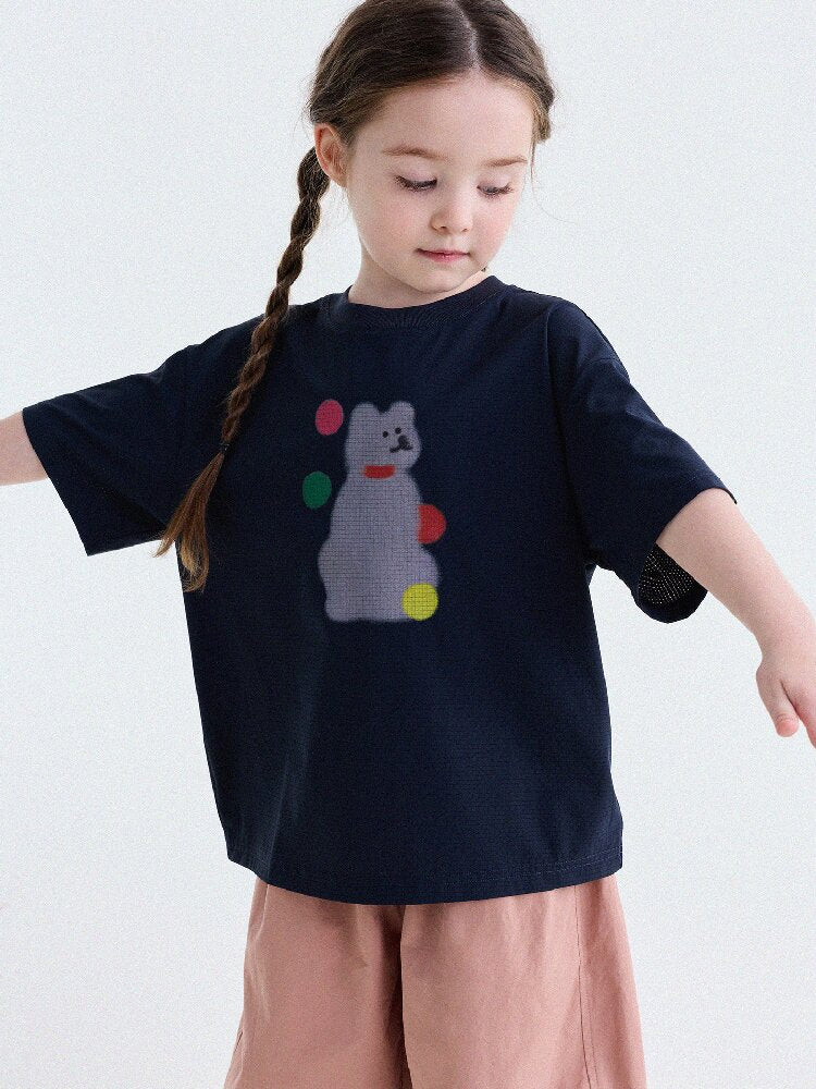 Cartoon Graphic Quick-Dry Short-Sleeved T-Shirt ドライ 半袖Tシャツ【mh0013193】