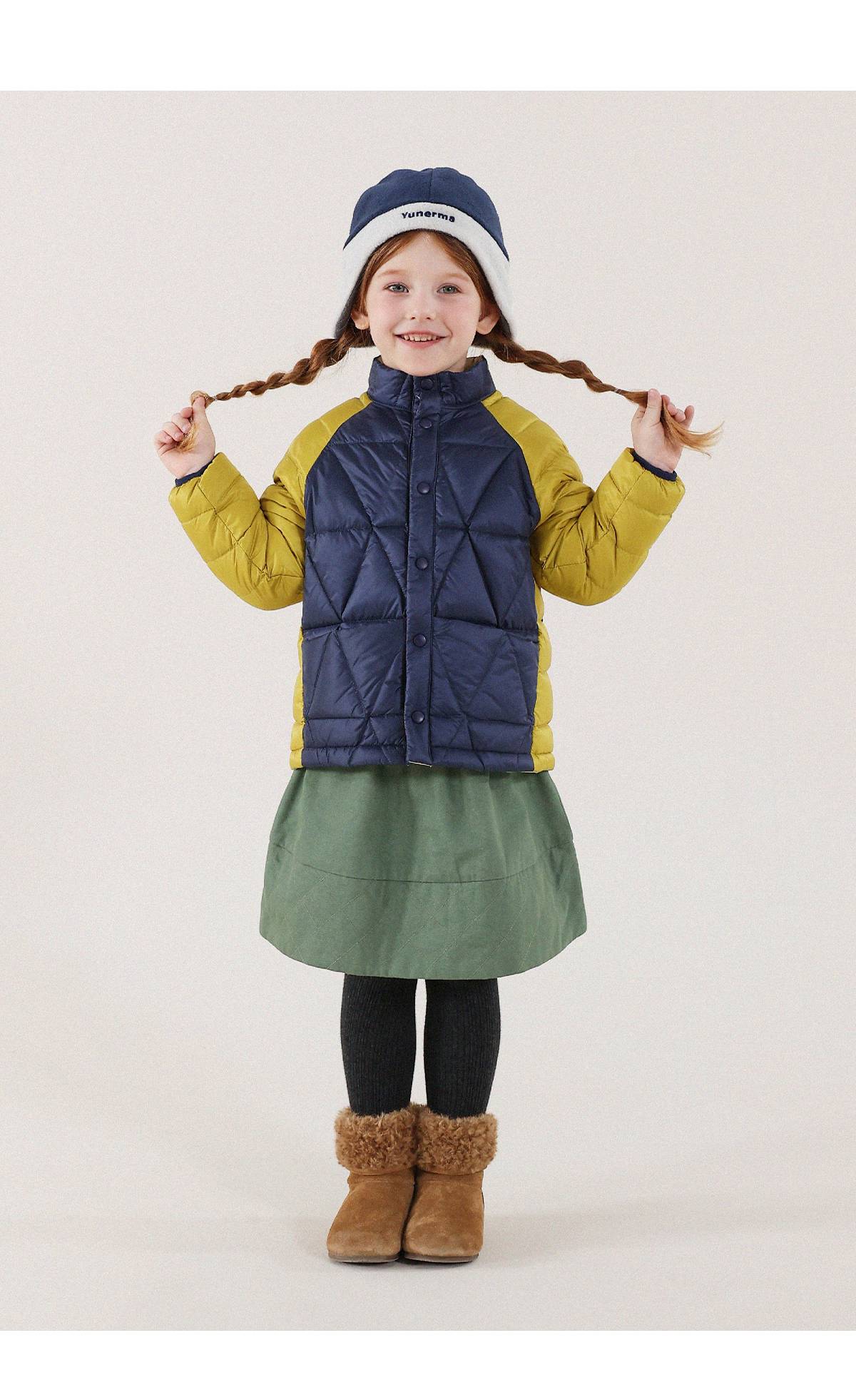 -キッズ ダウンジャケット 90%ホワイトダックダウン 撥水 軽量 アウター【mh0011344】 - mamahalo shop - ショートコート・ジャケット・ジャンパー -  べビー服 - 子供服 - 男の子 - 女の子