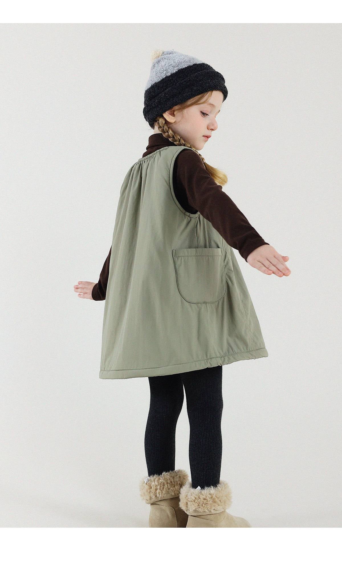 -キッズ タイツ 裏起毛 暖かい レギンス 無地 ファッション【mh0011345】 - mamahalo shop - レギンスパンツ -  べビー服 - 子供服 - 男の子 - 女の子