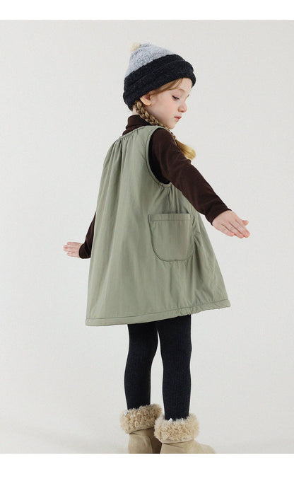 -キッズ タイツ 裏起毛 暖かい レギンス 無地 ファッション【mh0011345】 - mamahalo shop - レギンスパンツ -  べビー服 - 子供服 - 男の子 - 女の子