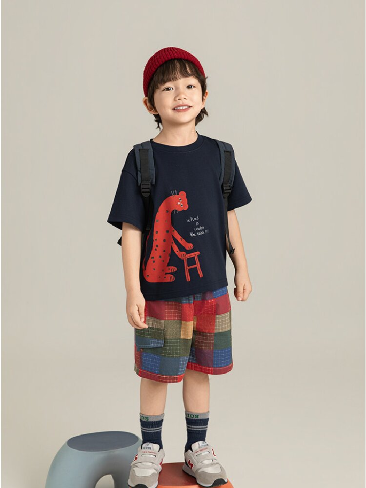 Cotton Plaid Casual Shorts 先染めチェック コットン ショートパンツ【mh0012738】