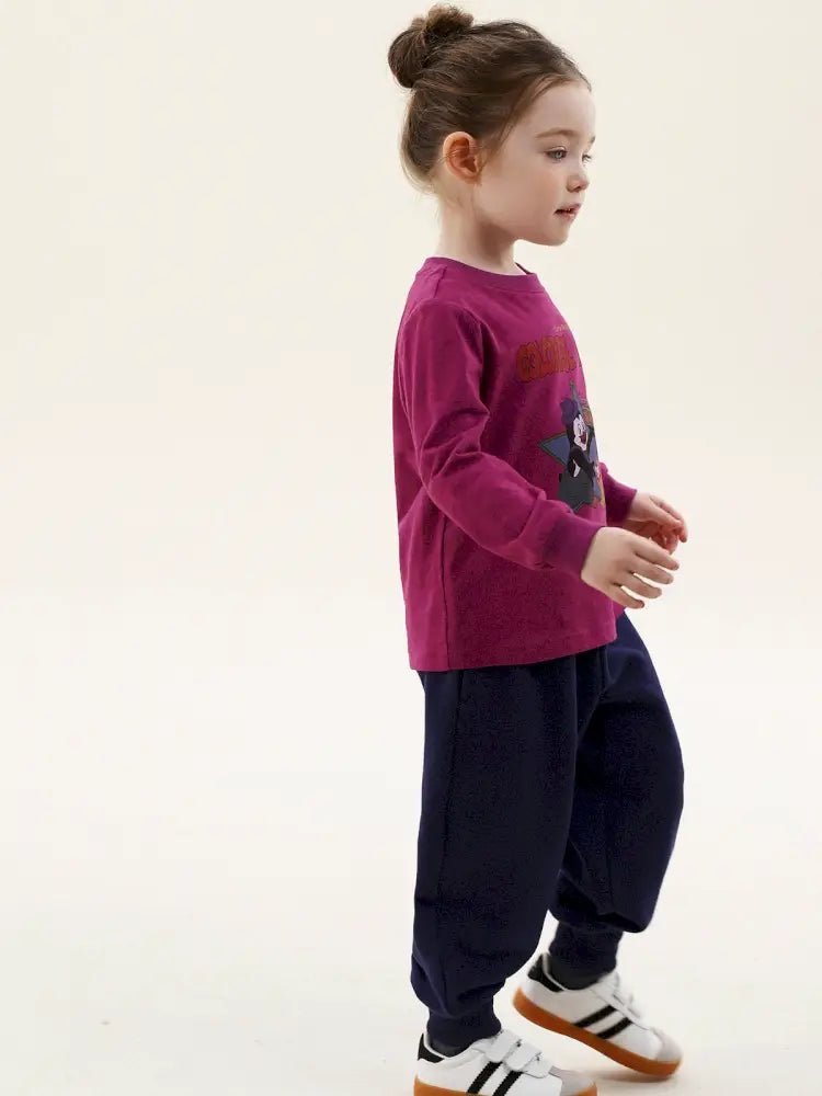 -ベーシックスウェットジョガーパンツ【mh0011301】 - mamahalo shop - ロングパンツ・スウェットパンツ -  べビー服 - 子供服 - 男の子 - 女の子