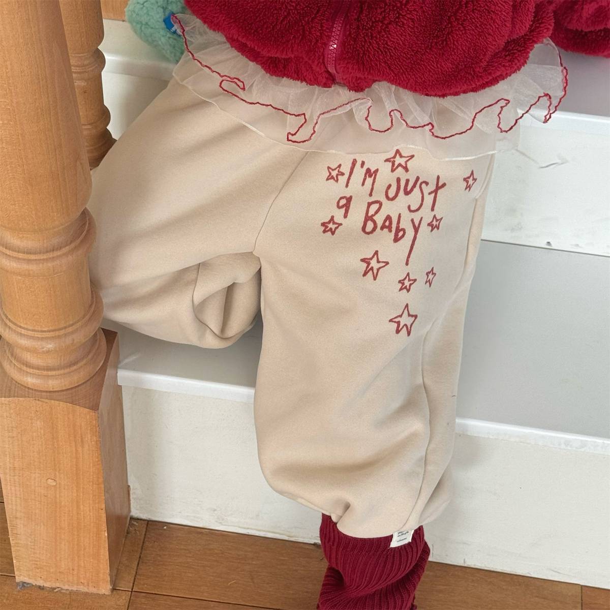 -裏起毛スウェットパンツ ロングパンツ 暖か長ズボン カジュアル【mh0011405】 - mamahalo shop - ロングパンツ・スウェットパンツ -  べビー服 - 子供服 - 男の子 - 女の子