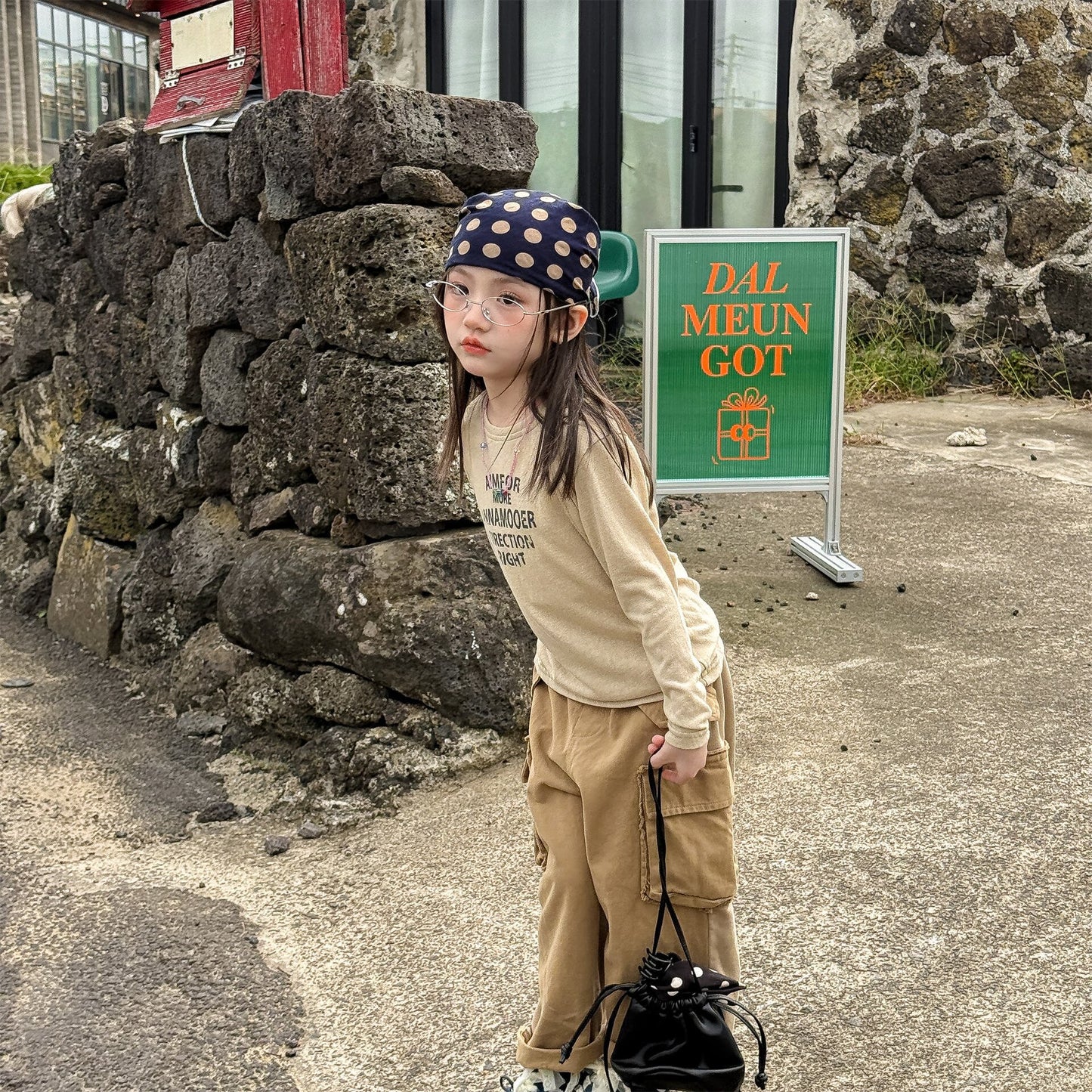 Spliced Sweatpants Cargo Pants 切り替え スウェット カーゴパンツ【mh0012080】