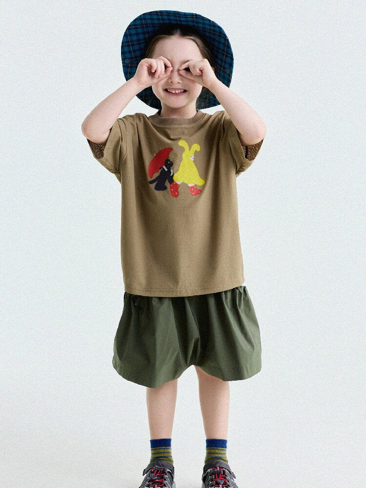 Bow Detail Culottes ギャザー キュロットスカート【mh0013181】