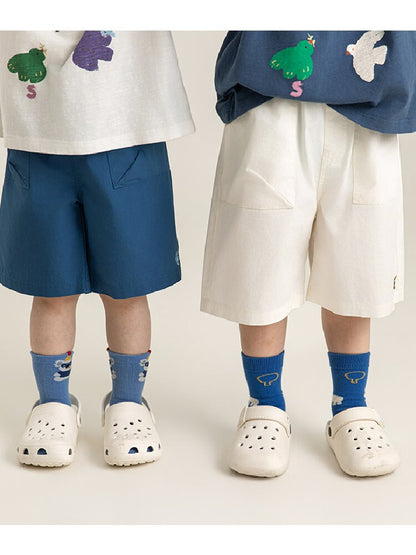 Bird Print Cotton Tee & Wide Shorts 小鳥プリント 半袖Tシャツ ショートパンツ【mh0012729】