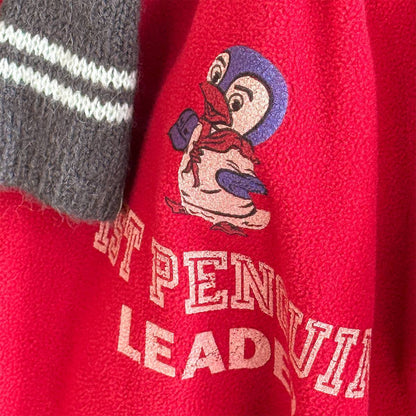 -長袖Tシャツ フリース素材 ハイネック ペンギン刺繍 プルオーバー【mh0011407】 - mamahalo shop - 長袖Tシャツ -  べビー服 - 子供服 - 男の子 - 女の子