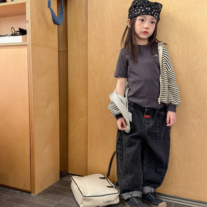 Spring Denim Tapered Pants デニム テーパードパンツ【mh0012082】