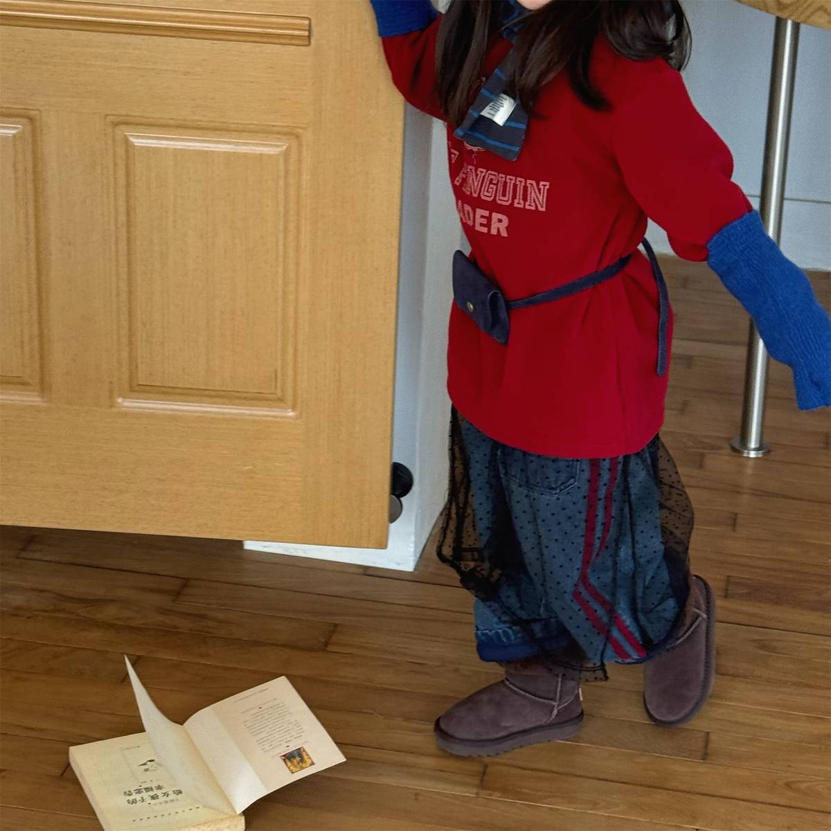 -デニムロングパンツ 裏キルティング 中綿入り ジーンズ 長ズボン【mh0011403】 - mamahalo shop - ロングパンツ・スウェットパンツ -  べビー服 - 子供服 - 男の子 - 女の子