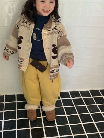 長袖ハイネックトップス | アップリケ刺繍 | 裏起毛モックネックカットソー【mh0011471】