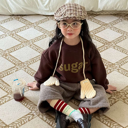 裏起毛長袖トレーナー | ロゴプリントビッグシルエット | オーバーサイズスウェット【mh0011466】