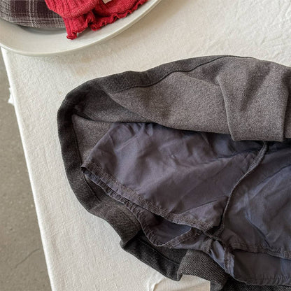 -キャミソールトップス+スカートセットアップ 2点セット ウール調素材【mh0011413】 - mamahalo shop - ノースリーブセットアップ -  べビー服 - 子供服 - 男の子 - 女の子