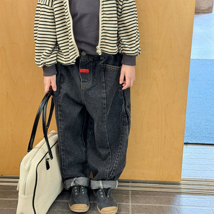 Spring Denim Tapered Pants デニム テーパードパンツ【mh0012082】