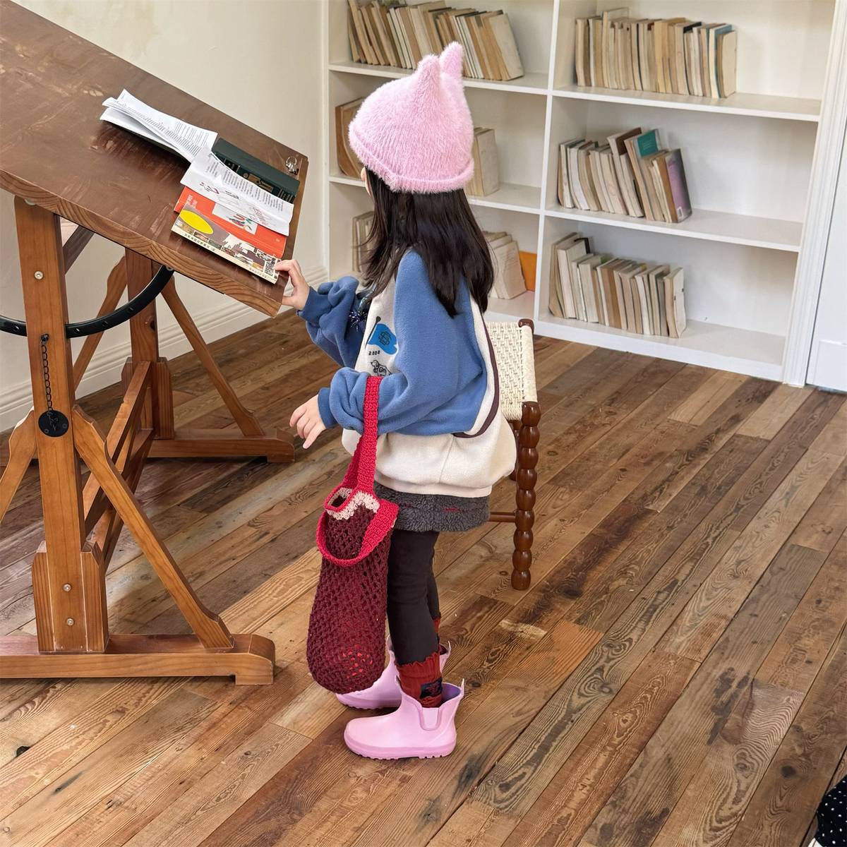 -長袖スウェットトレーナー フリース素材 ラグラン袖 プリントロゴ【mh0011412】 - mamahalo shop - トレーナー・フーディ -  べビー服 - 子供服 - 男の子 - 女の子