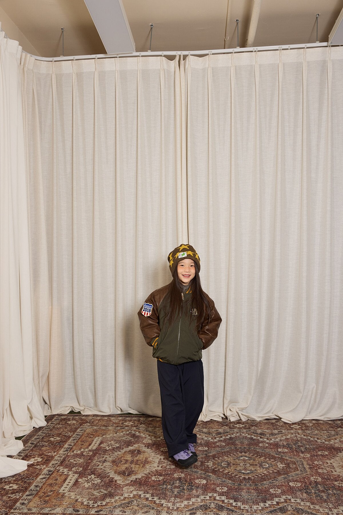 yummy&rocky | Lightweight Reflective Print Fleece Pants リフレクタープリント 軽量フリースパンツ【mh0020091】