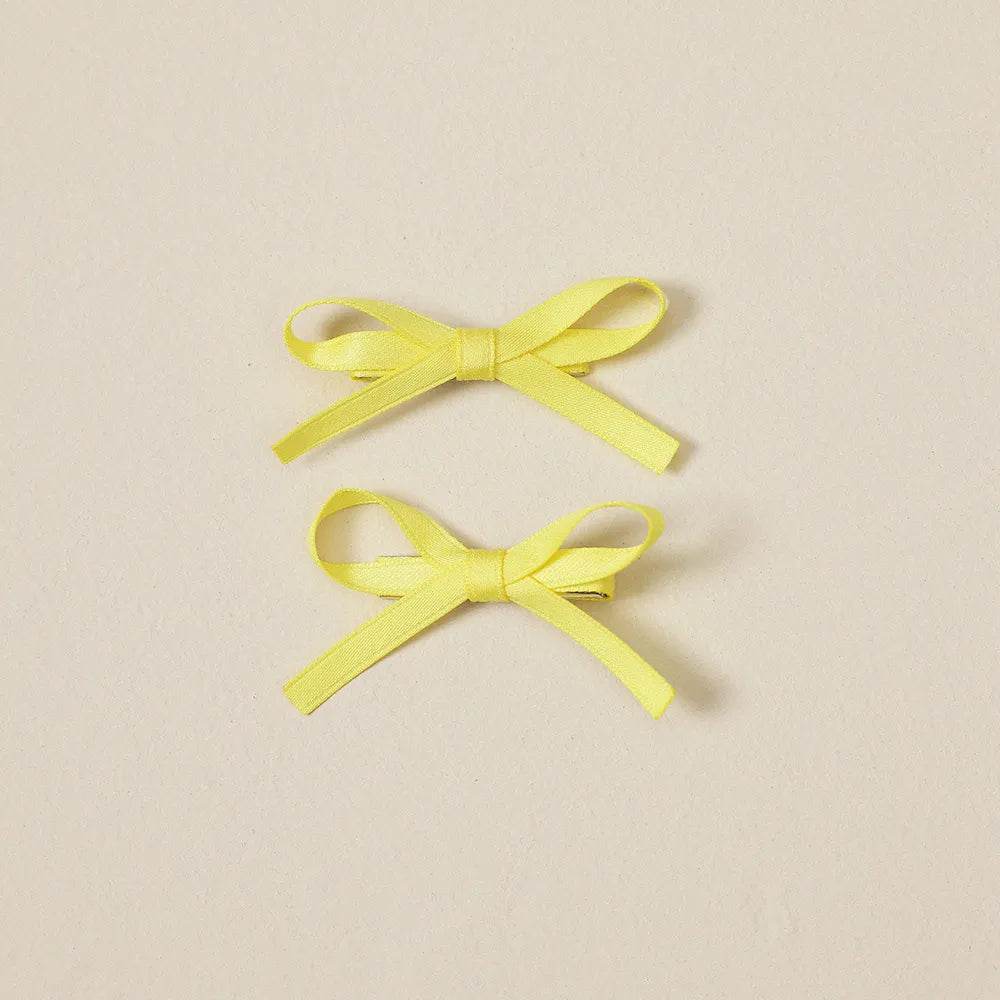 -ヘアアクセサリー ガールズリボンヘアピン前髪クリップ【mh0011287】 - mamahalo shop - ヘアアクセサリー -  べビー服 - 子供服 - 男の子 - 女の子