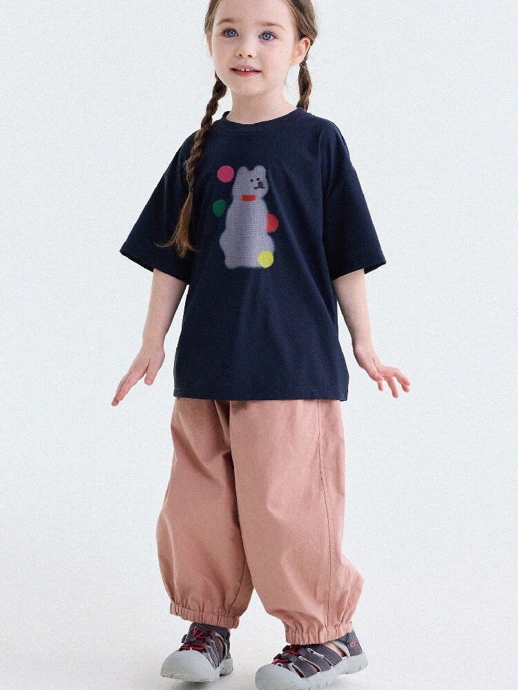 Cartoon Graphic Quick-Dry Short-Sleeved T-Shirt ドライ 半袖Tシャツ【mh0013193】