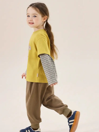 -ベーシックスウェットジョガーパンツ【mh0011301】 - mamahalo shop - ロングパンツ・スウェットパンツ -  べビー服 - 子供服 - 男の子 - 女の子