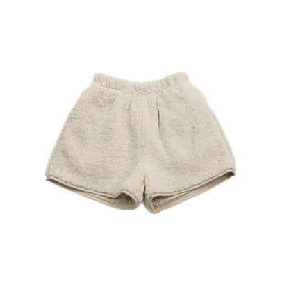 Pawpaw Liu | Faux Lamb Fleece Shorts フェイク ラムフリース ショートパンツ【mh0020089】