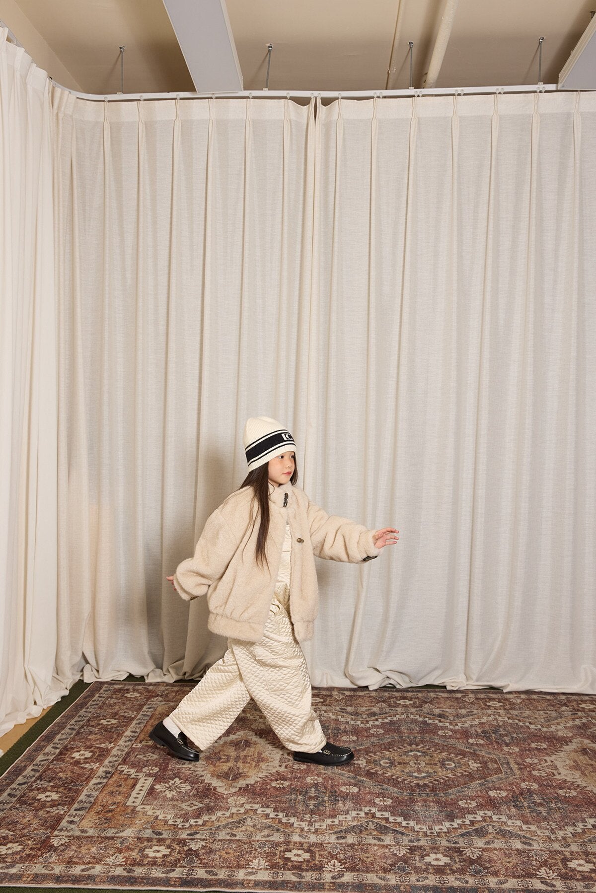 yummy&amp;rocky | Imported Quilted Cotton Warm Bib Pants [mh0020095]