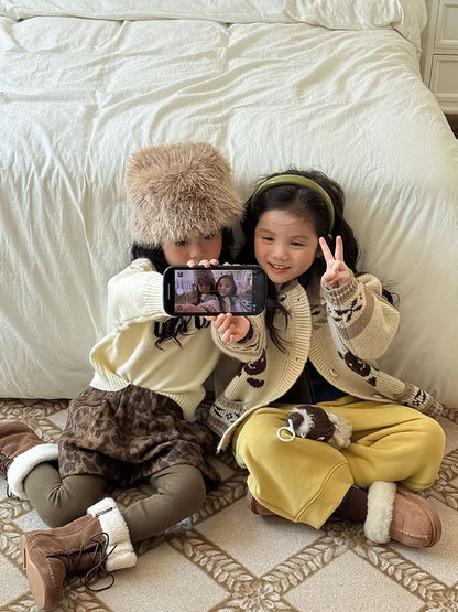 ショートパンツ レオパード柄 ウエストゴム ボトムス【mh0011454】