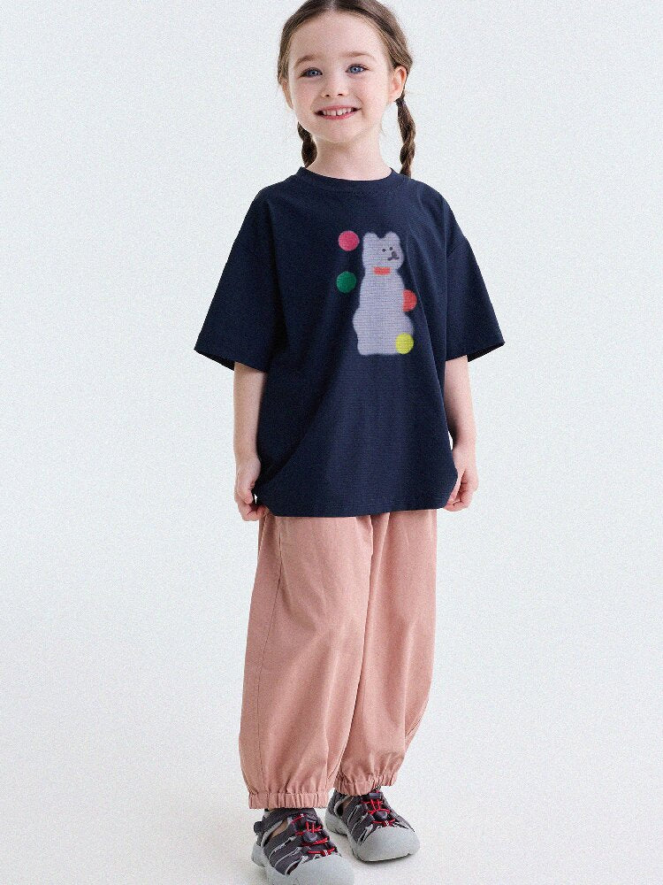 Cartoon Graphic Quick-Dry Short-Sleeved T-Shirt ドライ 半袖Tシャツ【mh0013193】