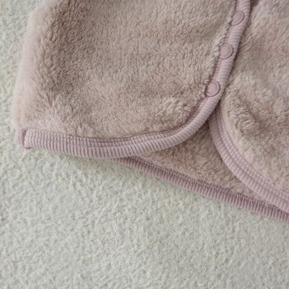 -バイピングシンプルフリース前あきベスト【mh0011200】 - mamahalo shop - ベスト -  べビー服 - 子供服 - 男の子 - 女の子