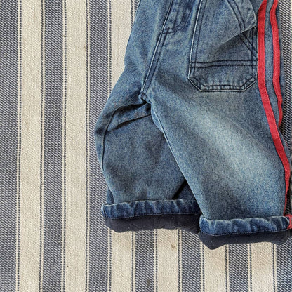 -デニムロングパンツ 裏キルティング 中綿入り ジーンズ 長ズボン【mh0011403】 - mamahalo shop - ロングパンツ・スウェットパンツ -  べビー服 - 子供服 - 男の子 - 女の子