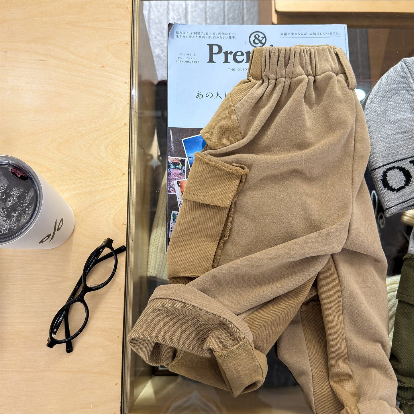 Spliced Sweatpants Cargo Pants 切り替え スウェット カーゴパンツ【mh0012080】