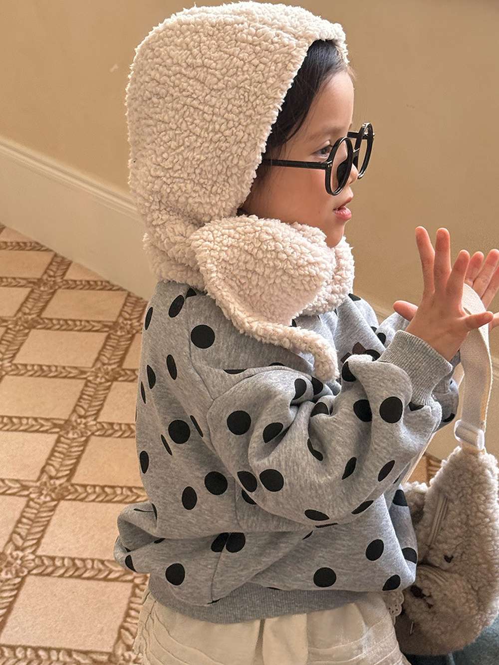 裏起毛長袖トレーナー | ロゴプリントビッグシルエット | オーバーサイズスウェット【mh0011466】