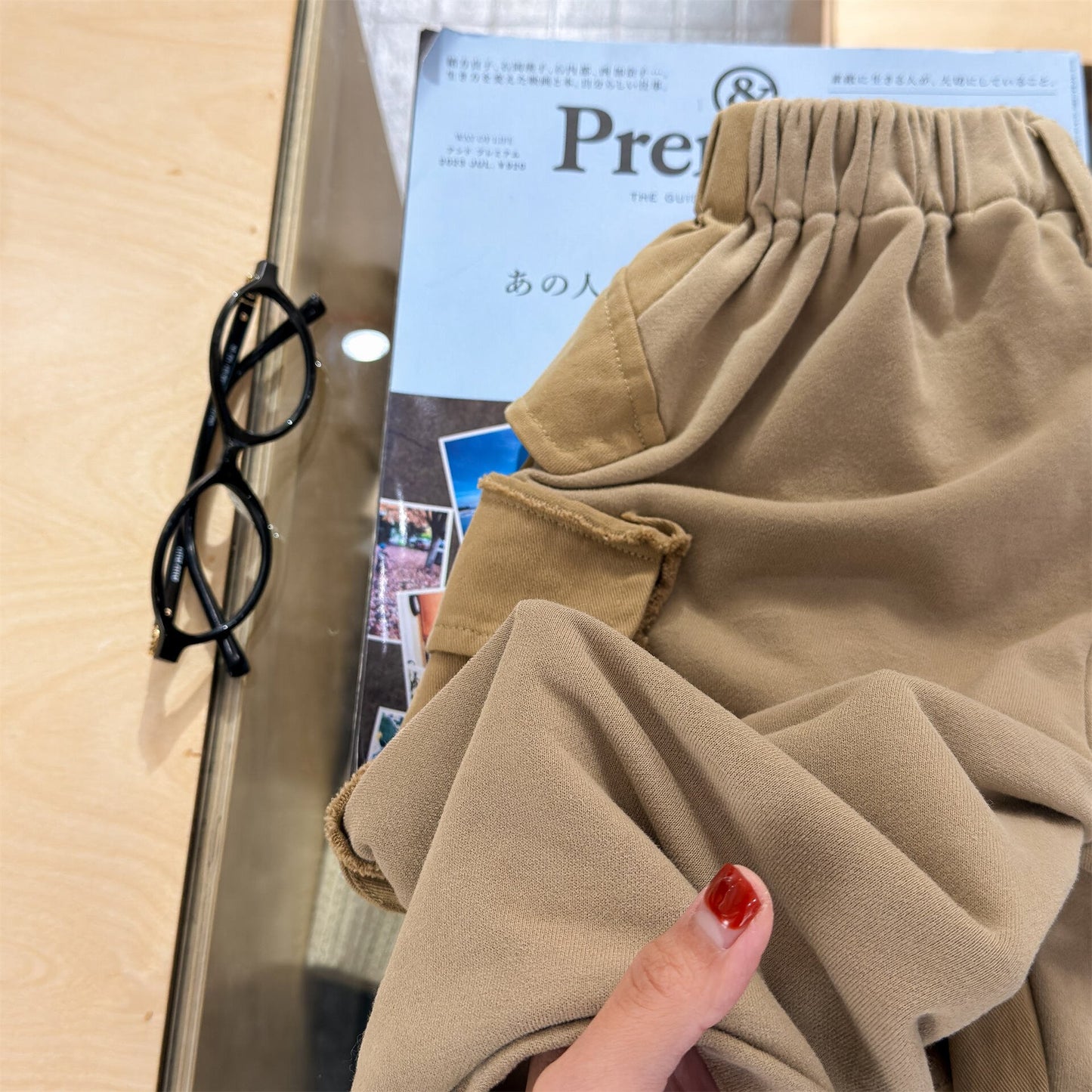 Spliced Sweatpants Cargo Pants 切り替え スウェット カーゴパンツ【mh0012080】