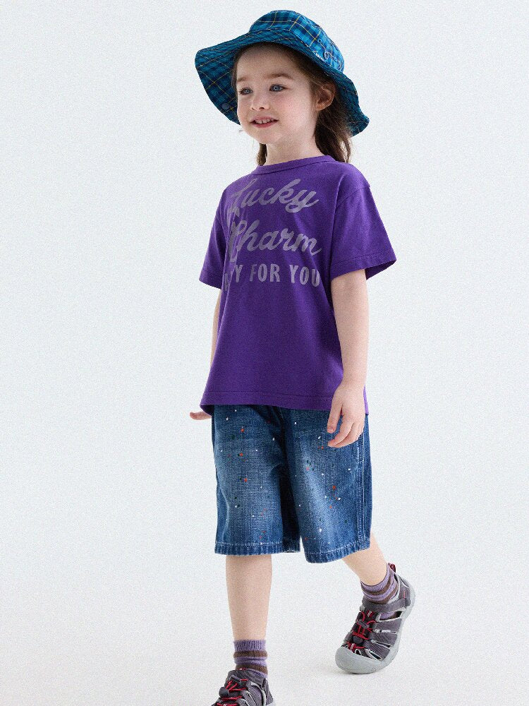 Lettering Graphic Short-Sleeved T-Shirt ビッグシルエット 半袖Tシャツ【mh0013196】
