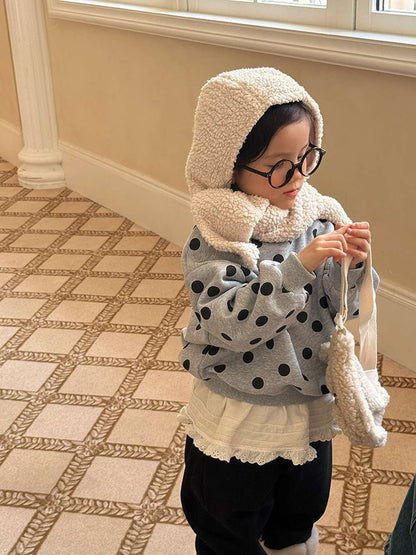 裏起毛長袖トレーナー | ロゴプリントビッグシルエット | オーバーサイズスウェット【mh0011466】