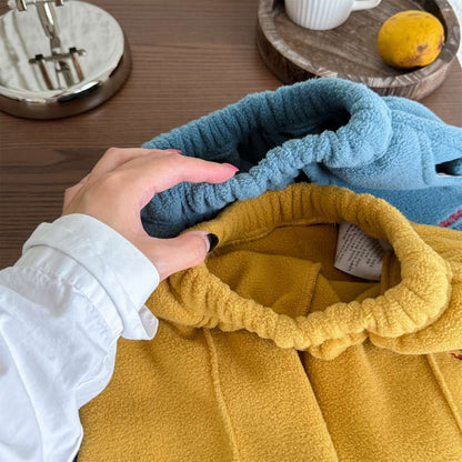 -フリーススウェットパンツ ルーズシルエット あったか長ズボン【mh0011423】 - mamahalo shop - ロングパンツ・スウェットパンツ -  べビー服 - 子供服 - 男の子 - 女の子