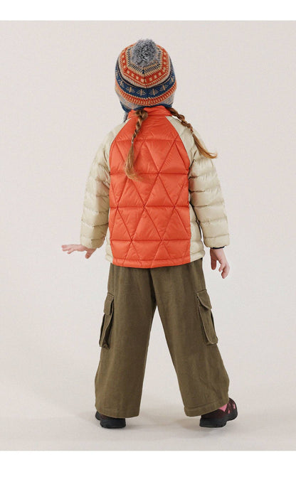 -キッズ ダウンジャケット 90%ホワイトダックダウン 撥水 軽量 アウター【mh0011344】 - mamahalo shop - ショートコート・ジャケット・ジャンパー -  べビー服 - 子供服 - 男の子 - 女の子