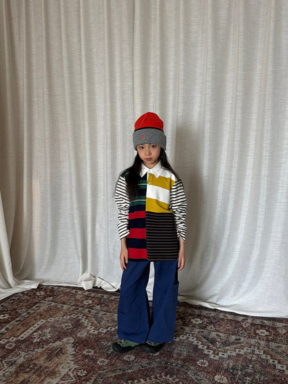 yummy&rocky | Micro Brushed Denim Cargo Pants ピーチ起毛デニムカーゴパンツ【mh0020102】