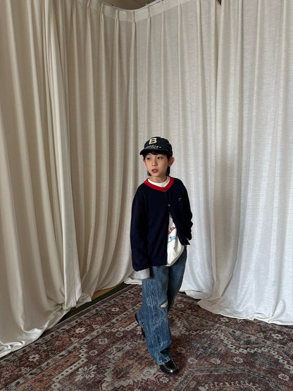 yummy&rocky | Embroidered Ripped Heavy Jeans 刺繍クラッシュ加工ヘビーデニム【mh0020107】