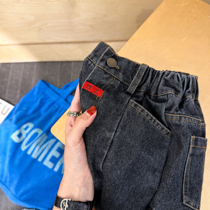 Spring Denim Tapered Pants デニム テーパードパンツ【mh0012082】