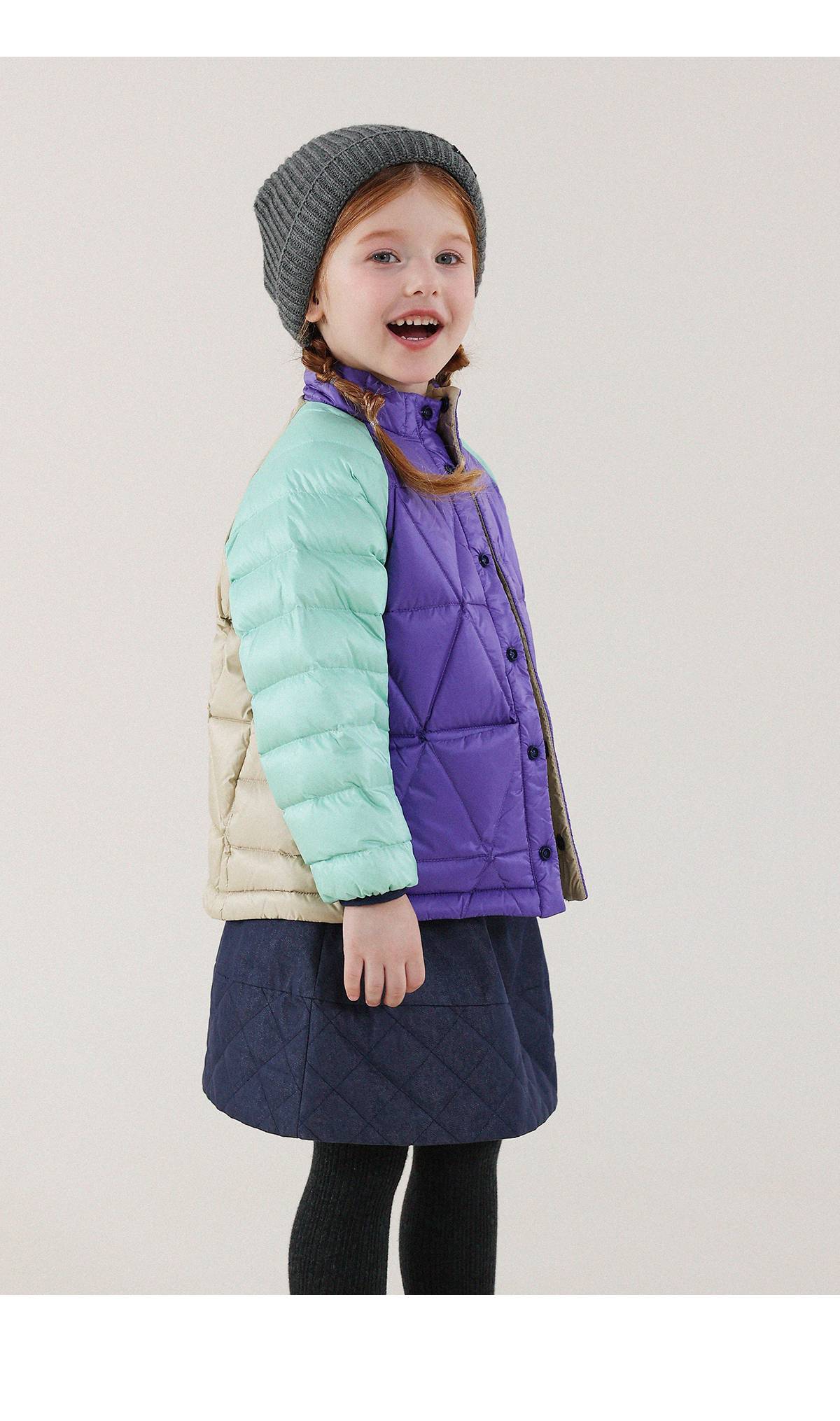 -キッズ ダウンジャケット 90%ホワイトダックダウン 撥水 軽量 アウター【mh0011344】 - mamahalo shop - ショートコート・ジャケット・ジャンパー -  べビー服 - 子供服 - 男の子 - 女の子