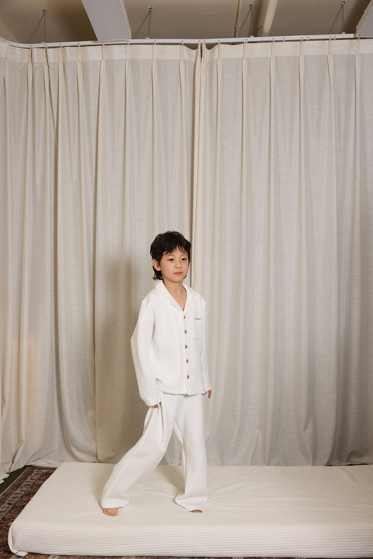 yummy&rocky | Cotton Embroidery Print Home Set コットン刺繍プリントルームウェア【mh0020096】