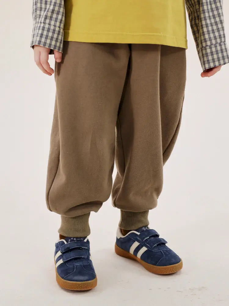 -ベーシックスウェットジョガーパンツ【mh0011301】 - mamahalo shop - ロングパンツ・スウェットパンツ -  べビー服 - 子供服 - 男の子 - 女の子