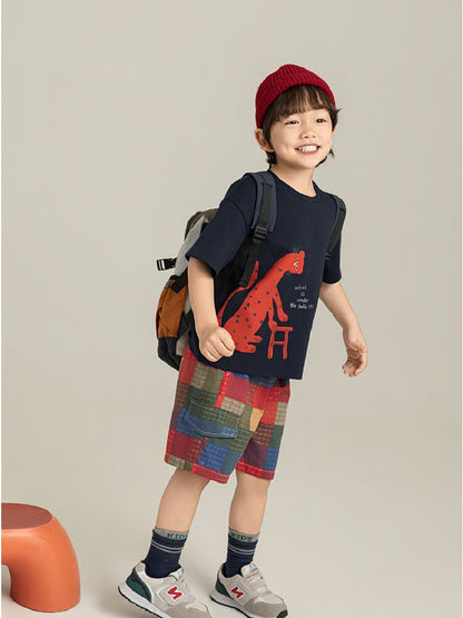 Cotton Plaid Casual Shorts 先染めチェック コットン ショートパンツ【mh0012738】