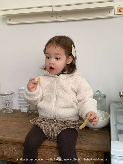 ノースリーブロンパース コーデュロイ チェック柄 フリルスカート【mh0011533】