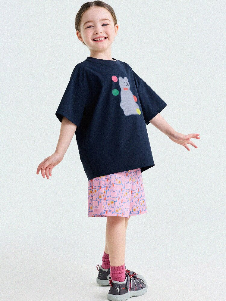 Cartoon Graphic Quick-Dry Short-Sleeved T-Shirt ドライ 半袖Tシャツ【mh0013193】