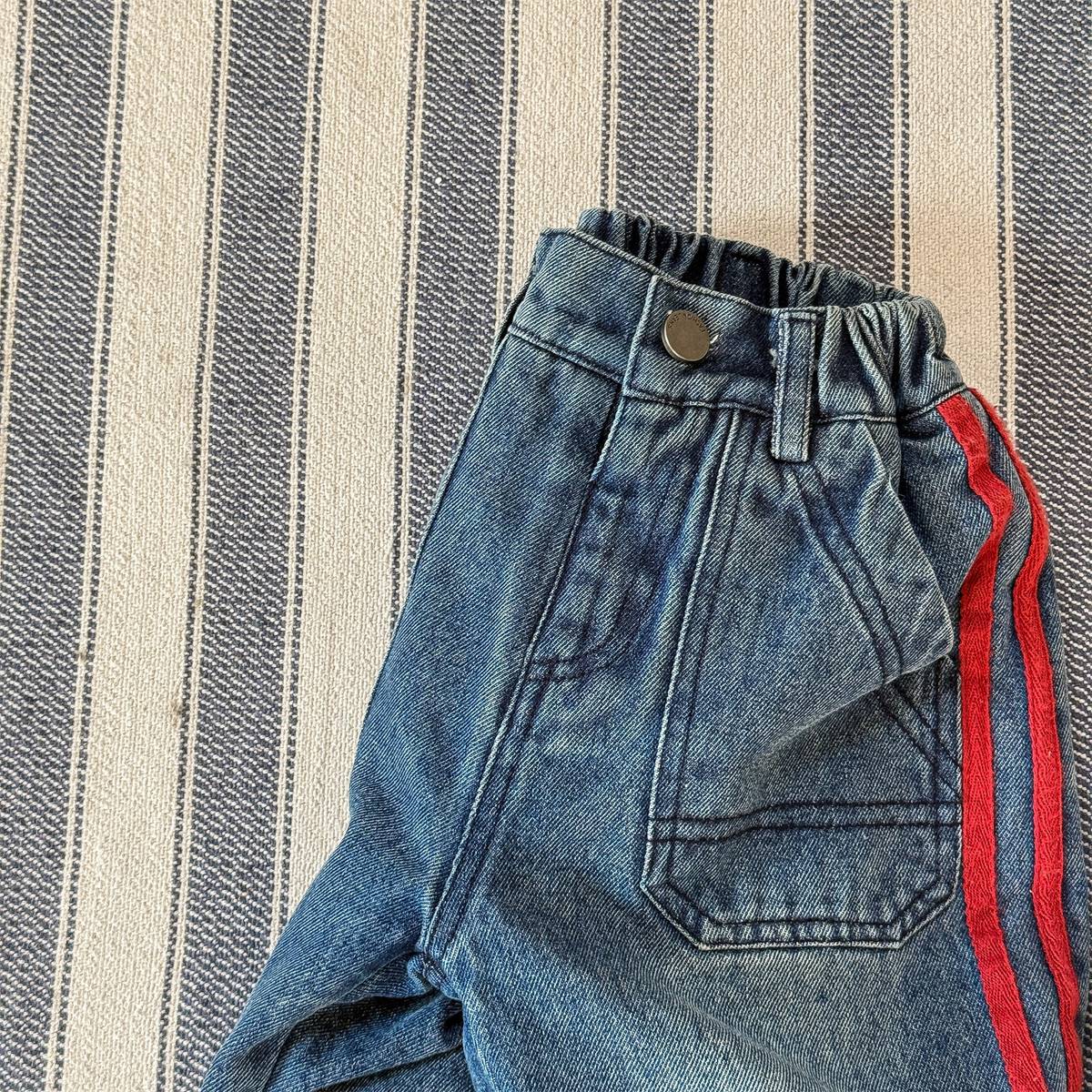 -デニムロングパンツ 裏キルティング 中綿入り ジーンズ 長ズボン【mh0011403】 - mamahalo shop - ロングパンツ・スウェットパンツ -  べビー服 - 子供服 - 男の子 - 女の子