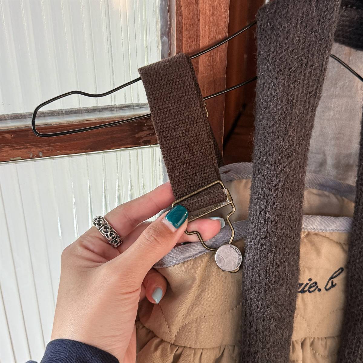 -キルティング サロペットスカート ジャンパースカート 中綿入り【mh0011419】 - mamahalo shop - ノースリーブワンピース -  べビー服 - 子供服 - 男の子 - 女の子