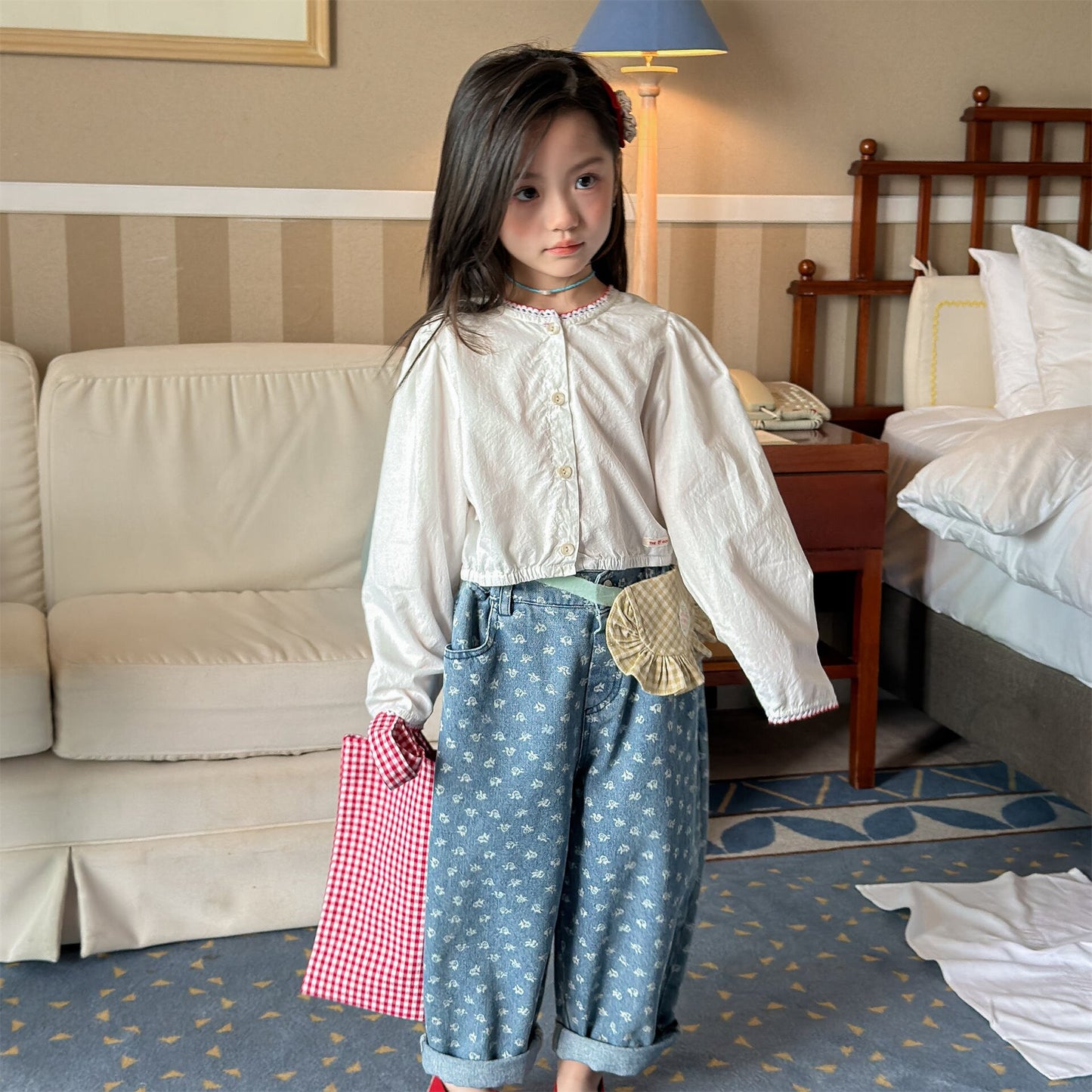 Spring Denim Pants Relaxed Pants デニム リラックスパンツ【mh0012085】